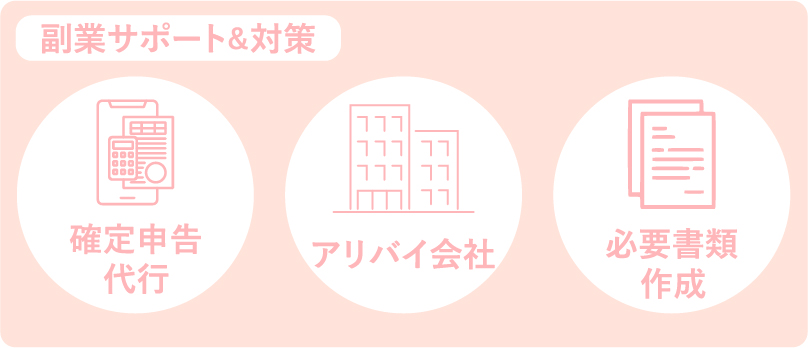 副業サポート&対策